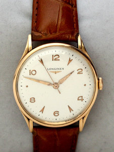 Часы мужские Longines, золото 18К