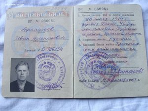 Афанасьев И.А. 3 орд.Кр. Зв.+м.ЗБЗ