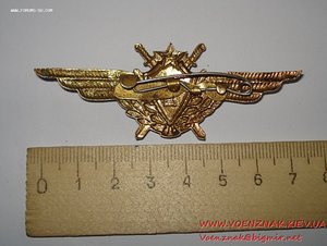 Нагрудный знак классной квалификации «Военный летчик 1-го