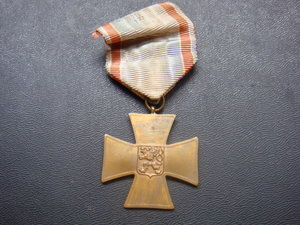 Чехословакия крест добровольца-ополченца 1918-1919 гг.