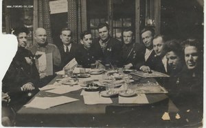 Рабочие посиделки Из архива Водопьянова М.В.