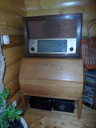 Старинный приемник Телефункен Супер 166WK. 1938 - 1940 г.