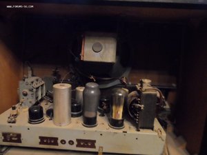 Старинный приемник Телефункен Супер 166WK. 1938 - 1940 г.