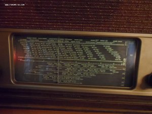 Старинный приемник Телефункен Супер 166WK. 1938 - 1940 г.