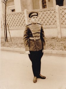 Рядовой музыкальной (?) команды (военного оркестра). Лацкан.