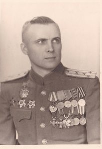 Полковник артиллерии Пётр Кузьмич Пославский. Заверено.