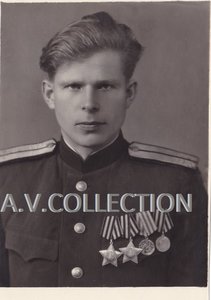 Кавалер ордена Слава 1,2 ст. Анатолий Ник.СКОПОВ. Заверено.