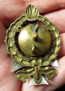 Знак 7-го ГРЕНАДЕРСКОГО САМОГИТСКОГО графа Тотлебена полка.