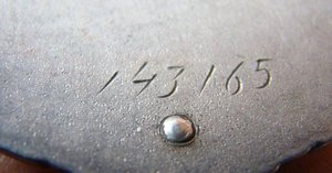 ТКЗ № 143165 большой овал ,исключение