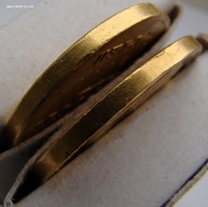 Медали "За Храбрость"-1,2 ст. (Au-900).