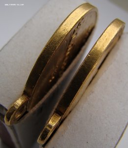 Медали "За Храбрость"-1,2 ст. (Au-900).