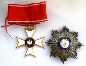 Довоенная Польша. Крест Возрождения со Звездой. 2кл. Отличн.