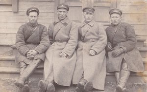 Сотрудники Шадринской комендатуры ОГПУ. 1933 го.