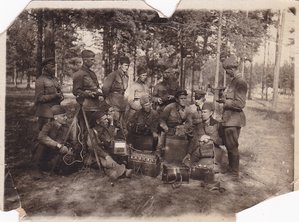 Из быта Красной Армии. Лагерь Гороховец. 1937 год.