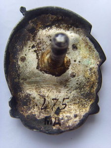 ОТЛИЧНИК НАРКОМЭЛЕКТРО № 475 СЕРЕБРО