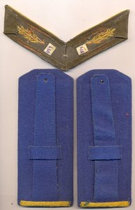 Погоны и петлицы на генерал-майора.