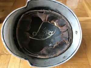 Суперская каска пожарная - военная - Германия...