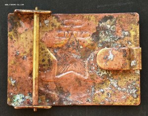 Маленькая пряжка РККФ-ВМФ.