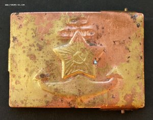 Маленькая пряжка РККФ-ВМФ.