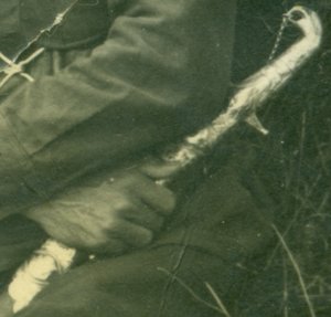С красивой саблей, 1929 год.