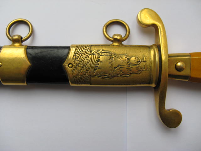 кортик ВМФ 1954 г. ЗИК