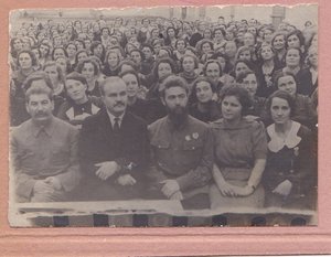 Сталин,Молотов,Гамарник. Совещание жён комсостава РККА. 1936