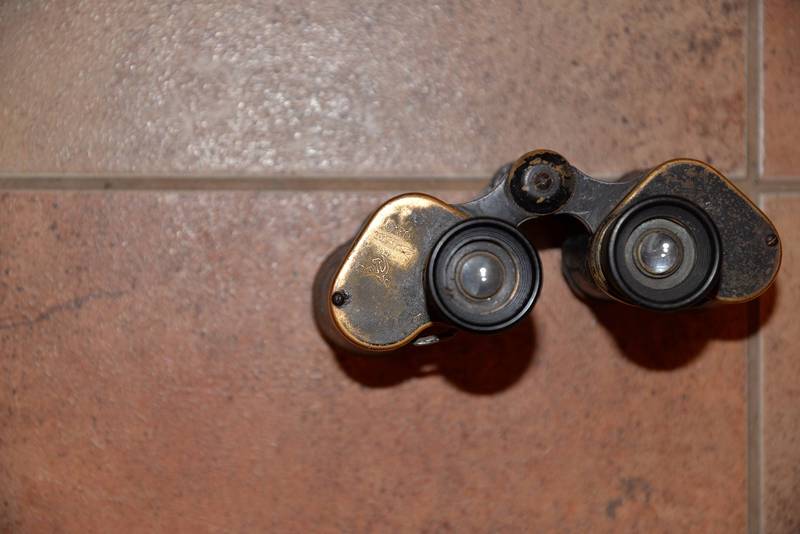 Бинокль советский