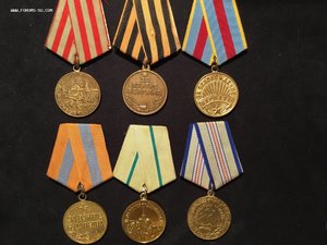 Боевые медали за взятие и освобождение 9 шт Мпц-4000р
