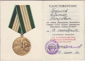 БАМ с доком