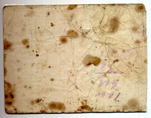 Членский билет Всерос.Федерации Анархистов-Коммунистов 1920г