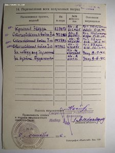 Комплект на разведчика с двумя ОВ 1ст боевыми
