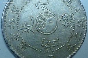 Оцените китайскую монету 1 доллар провиннции Кирин