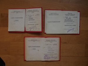 РАЗНЫЕ ДОКУМЕНТЫ в количестве