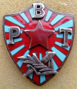 Знак Ревтрибунал Борцу за Ревзаконность.