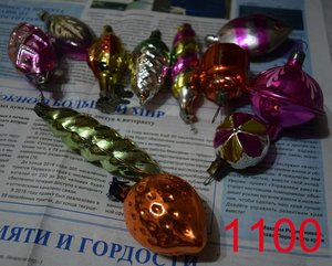 НГ, ёлочные игрушки, огромный лот