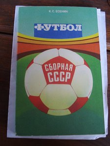 Книга Сборная СССР Футбол 1983г. Состояние отличное.