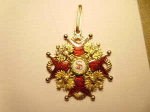 Орден Св. Станислава 2 ст. "АК"