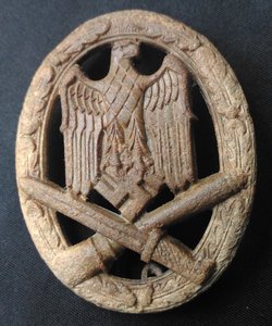 Общевойсковой знак за атаки.(№2)