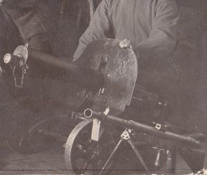 Оружейная мастерская кавполка. Белоруссия. 9 Годовщина РККА.