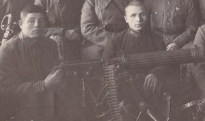 Оружейная мастерская кавполка. Белоруссия. 9 Годовщина РККА.