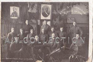 Оружейная мастерская кавполка. Белоруссия. 9 Годовщина РККА.