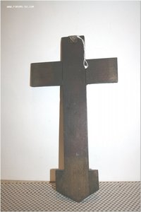 Крест Распятие Христово дерево бронза