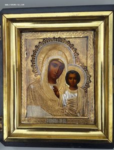 Казанская Б. М. 84 пр. Золочение. Сохран. Н.Е. Грачев.