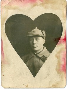 Красноармейцы в буденовках