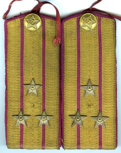 Погоны 5ти угольные + 6ти угольные.