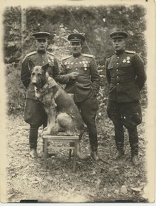 ! Федюнинский И.И. фронтовое фото с дарственной надписью !