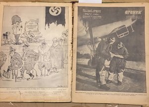 Журнал ОГОНЁК № 1 - № 10 1942 г.