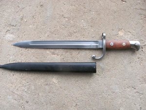 Венесуэла. Штык образца 1900 года к Маузеру  1871/84 года.