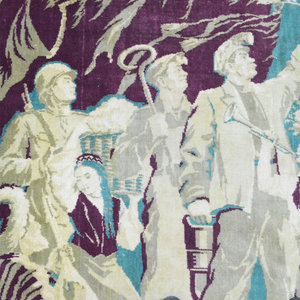 Ковер с изображением И.В. Сталина