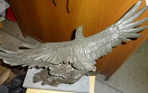 Два орла, бронза, Япония